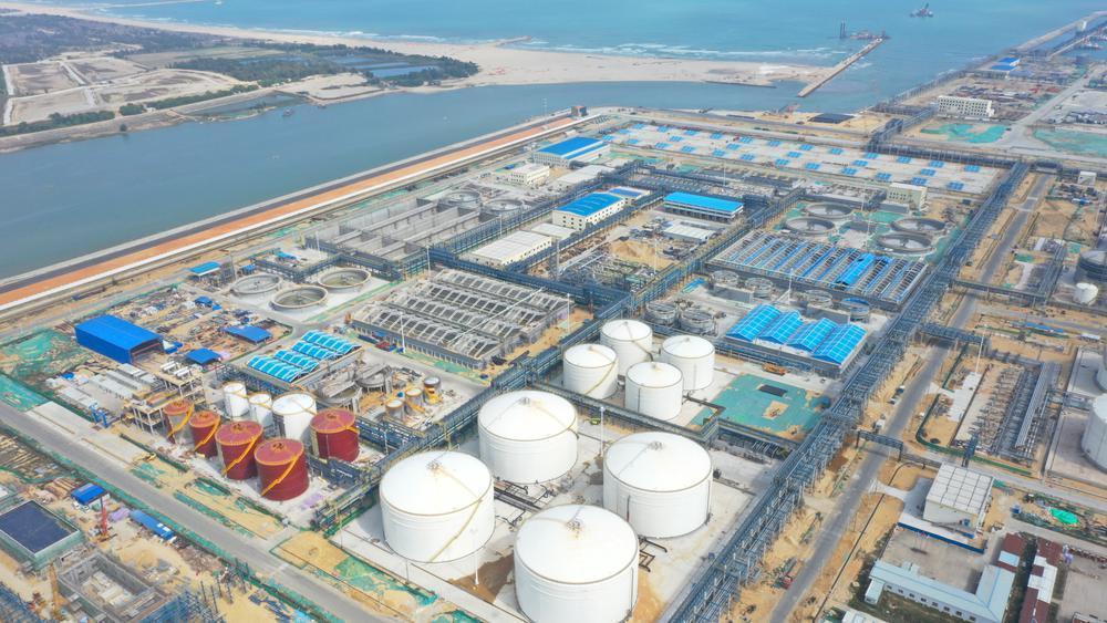 揭阳 广东石化完成全国处理规模最大污水场工艺安装